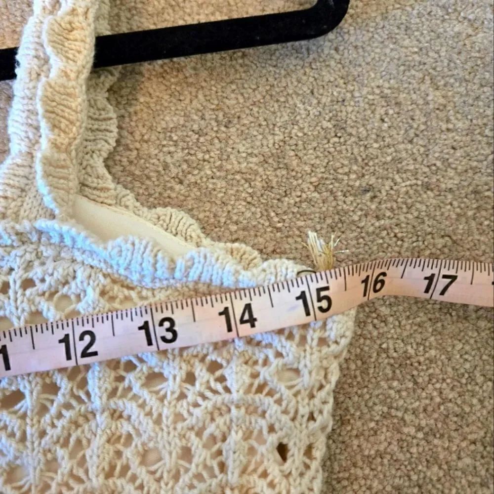 Jessica Simpson crochet dress size Large. - Picture 5 of 9